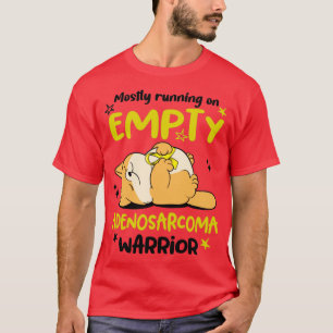 Meestal op lege Adenosarcoma Warrior T-shirt
