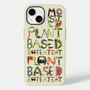 Meestal op Plant gebaseerde Eat Meer planten   Veg Case-Mate iPhone 14 Hoesje
