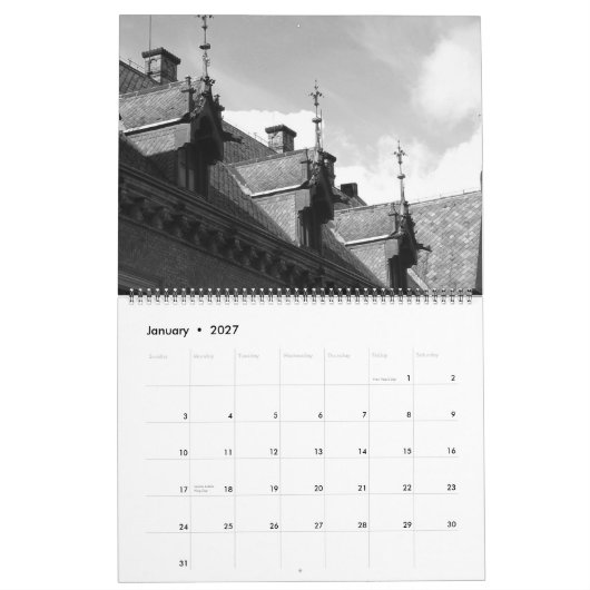 Meestal Praag - Gepersonaliseerd Kalender (Jan 2027)