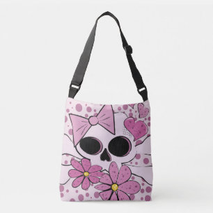 Meestal Punk schedel Crossbody Tas