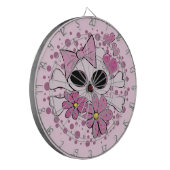 Meestal Punk schedel Dartbord (Voorkant Links)