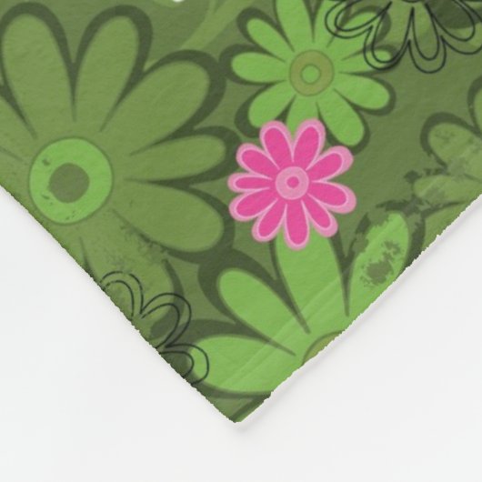 Meestal Punk Skulls op de achtergrond van de Vloer Fleece Deken (Hoek)