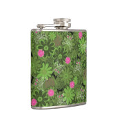 Meestal Punk Skulls op de achtergrond van de Vloer Heupfles (Rechts)