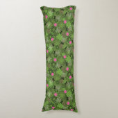 Meestal Punk Skulls op de achtergrond van de Vloer Lichaamskussen (Voorkant Verticaal)