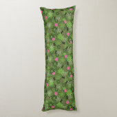 Meestal Punk Skulls op de achtergrond van de Vloer Lichaamskussen (Achterkant (Verticaal))