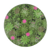 Meestal Punk Skulls op de achtergrond van de Vloer Snijplank (Voorkant)