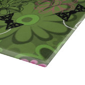 Meestal Punk Skulls op de achtergrond van de Vloer Snijplank (Hoek)