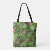 Meestal Punk Skulls op de achtergrond van de Vloer Tote Bag (Achterkant)