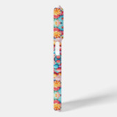 Meestal roze bloemmotief ontwerp Case-Mate iPhone case (Achterkant / Rechts)
