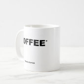Meestal Schotse koffie-Mok Koffiemok (Voorkant links)