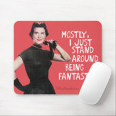 Meestal sta ik er alleen maar voor om fantastisch  muismat (Met muis)