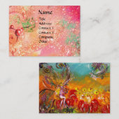 MEESTAL VAN DE RODE STROMEN IN PINK SPARKLES Fanta Visitekaartje (Voorkant / Achterkant)