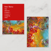 MEESTAL VAN DE RODE VLOERENDE VLOEISTOF VISITEKAARTJE (Voorkant / Achterkant)