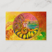 MEESTAL VAN DE ZONLOWERS - gele roze bruine enkels Visitekaartje (Achterkant)