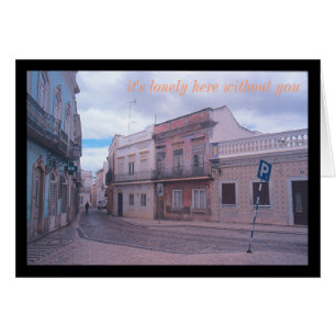 (Meestal verlaten) Europees straatbeeld