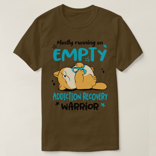 Meestal werken met de lege Disdiction Recovery War T-shirt (Design voorkant)