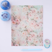 Meestal zwarte tinten roze boho land floral flyer (Enkel)