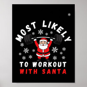 Meeste fitnesskracht poster