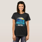 Meester Aaseter Meerval Jager T-shirt (Voorkant volledig)