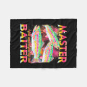Meester aasgieter grappig beledigend vissen meme g fleece deken (Voorkant (Horizontaal))