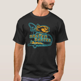 Meester Aasvisser Visboten Zeilen Vissen Visser T-shirt