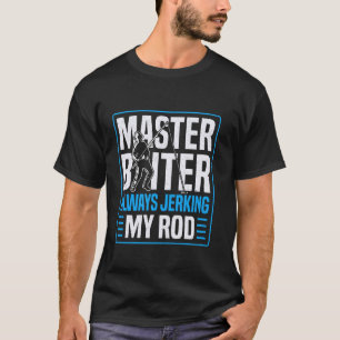 Meester Aaszetter Altijd Aan Mijn Hengel Trekken V T-shirt