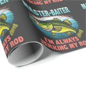 Meester Aaszetter Ik Haal Altijd Mijn Hengel Binne Cadeaupapier (Rol Hoek)