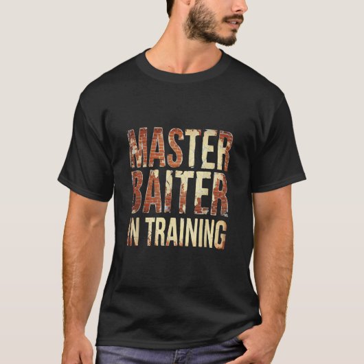 Meester Aaszetter In Opleiding Vissen T-shirt (Voorkant)