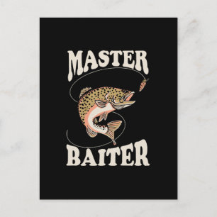Meester Aaszetter Vissen Briefkaart