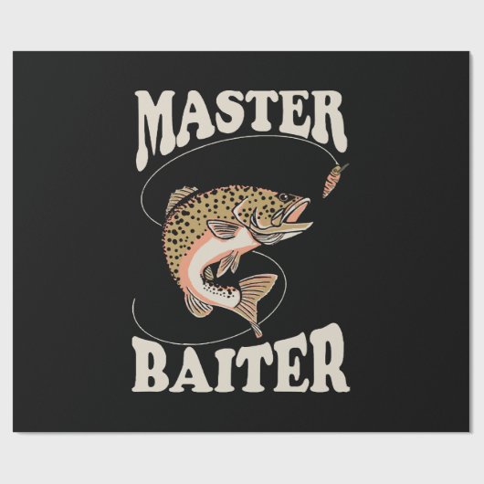 Meester Aaszetter Vissen Cadeaupapier (Vlak)