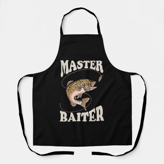 Meester Aaszetter Vissen Schort (Voorkant)