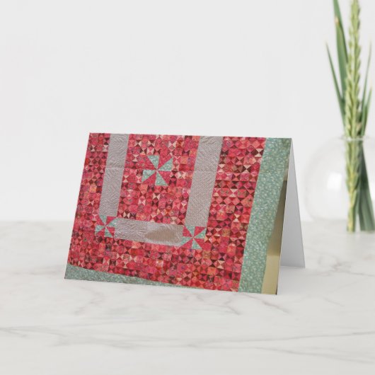 Meester ambachtsman, Quilts Kaart (Voorkant)