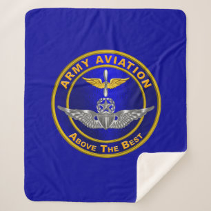 Meester Aviation Wings Sherpa Deken