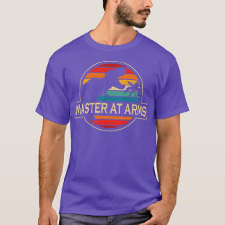 Meester bij armen Dinosaurus T-shirt