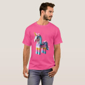 Meester Bouwer Bakstenen Blokken Speelgoed Eenhoor T-shirt (Voorkant volledig)