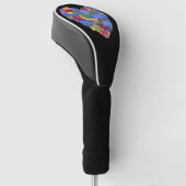 Meester Bouwer Blok Baksteen Hart Valentin Golfheadcover (Schuin)