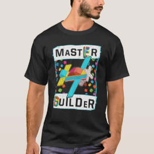 Meester Bouwer Constructie Kids Bouwblok T-shirt