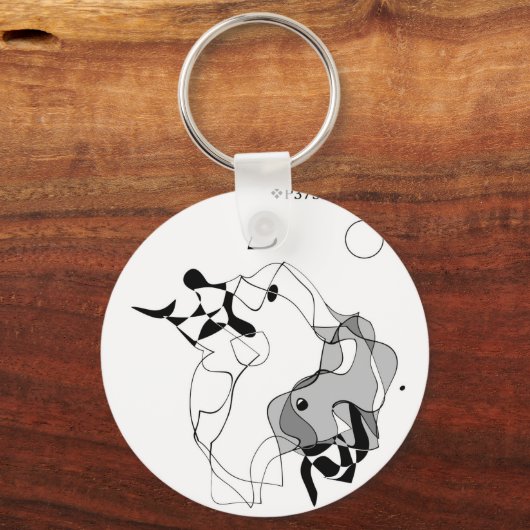 Meester en Margarita Sleutelhanger (Voorkant)