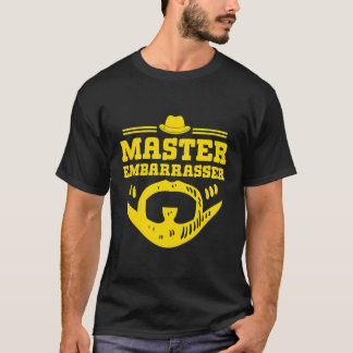 Meester Gênant Papa Ouders Papa Mam Papa Leven T-shirt