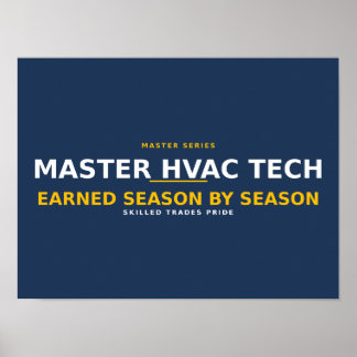 Meester HVAC-technicus, behaald seizoen na seizoen Poster