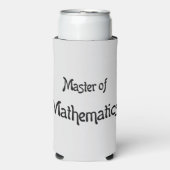 Meester in de wiskunde seltzer blikjeskoeler (Seltzer Voorkant)
