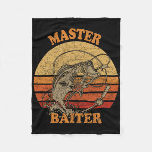 Meester Iter Grappige Vissen  Fleece Deken