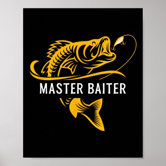 Meester Iter - Grappige Vissen Poster (Voorkant)