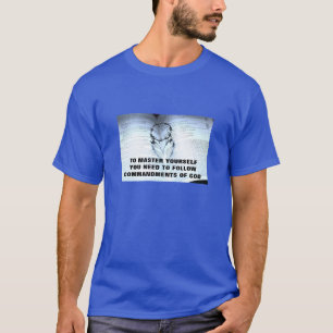 Meester jezelf (donker) T-shirt