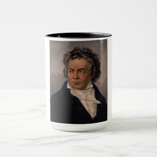 Meester Ludwig Beethoven Symfonie Muziek Componist Mok (Midden)