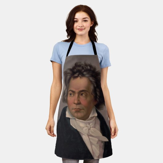 Meester Ludwig Beethoven Symfonie Muziek Componist Schort (Gedragen)