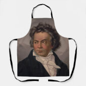 Meester Ludwig Beethoven Symfonie Muziek Componist Schort (Voorkant)