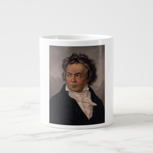 Meester Ludwig Beethoven Symfoniecomponist Grote Koffiekop (Voorkant)