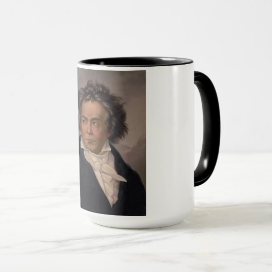 Meester Ludwig Beethoven Symfoniecomponist Mok (Voorkant rechts)
