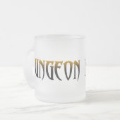 meester matglas koffiemok (Voorkant links)